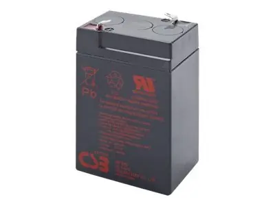 CSB GP645 / Baterie do UPS / olověný akumulátor / 6V / 4,5Ah / F1
