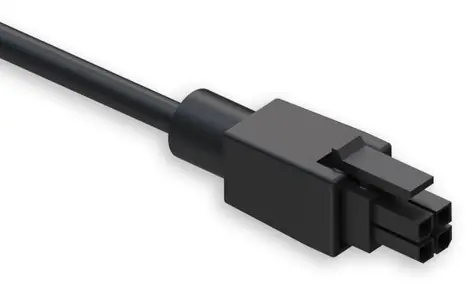 Teltonika napájecí kabel se šroubovací svorkovnicí / Napájecí kabel / 4pinový konektor / 2 m