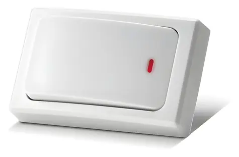 EMOS Náhradní tlačítko pro zvonek P5729 / Tlačítko ke zvonku / Bezdrátové / IP44 / 433 MHz