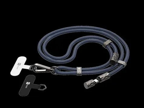 ER Snake Lanyard tmavě modrá / Nabíjecí šňůrka na telefon / USB-C, PD 240W / 1,5 m