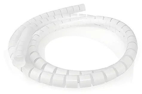 Nedis Kabelová spirála bílá / Organizér kabelů / 1 ks / O kabelu 32 mm / PE