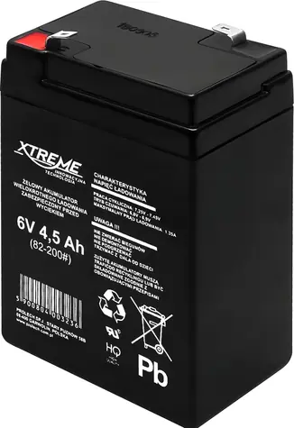 Xtreme Akumulátor 6V 4500mAh / Náhradní baterie pro UPS