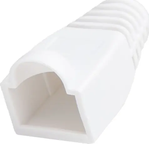 Unitek krytka konektoru RJ45 bílá / Krytka konektoru / 6 mm / 100 ks