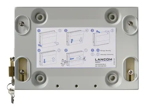 Lancom nástěnný držák se zámkem / Nástěnný držák / pro LX-6200(E), 750-5G / bal. 10 ks