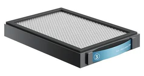 xTool SafetyPro AP2 V1.0 / Filtr s aktivním uhlím / životnost 600 h / účinnost 88,5 %