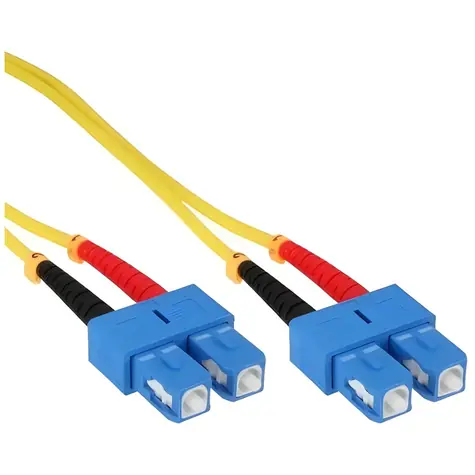 Mercodan SC-SC OS2 / Optický patch kabel / Singlemode 9/125 / Duplex