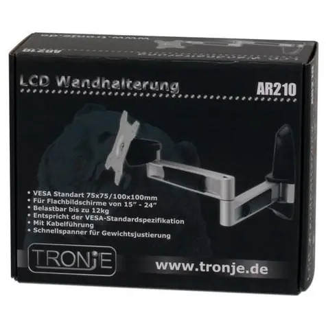Tronje AR210 / Držák na zeď pro LCD / 15-24