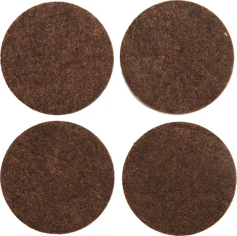 Vorel Samolepicí podložky pod nábytek 40 mm / Podložka pod nábytek / O 40 mm / 4 ks