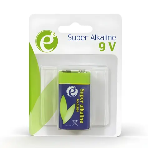 Alkalická baterie 9V (6LR61) / Baterie / blistr / 1 ks