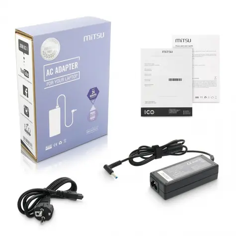 Napájecí adaptér pro notebooky HP 65W / Adaptér / 19,5V / 3,33A / konektor 4,5x3,0mm