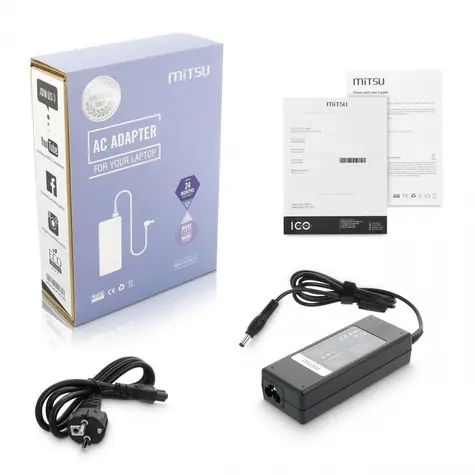 AC adaptér pro notebooky Asus, Toshiba, MSI, Packard Bell 90W / 19V / 4,74A / 5,5x2,5 mm