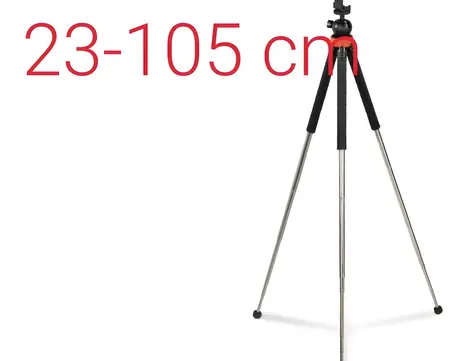 Traveller Pro 105 černá / Stativ / pro smartphone a GoPro / hliníkový / výška 23-105 cm / 455 g
