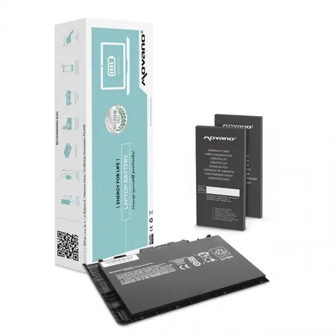 Baterie BT04XL pro HP EliteBook Folio 9470m/9480m / Baterie pro notebook / 3500 mAh / 52 Wh