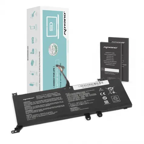 Baterie B21N1818-2 pro Asus X512, X509 / Baterie pro notebook / 3800 mAh / 29 Wh