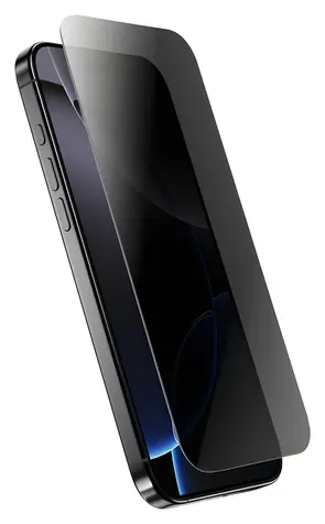 Crong 3D Armour Glass Privacy / Ochranné sklo / tvrzené / privacy filtr / pro Apple iPhone 17e, 16e, 14, 13, 13 Pro