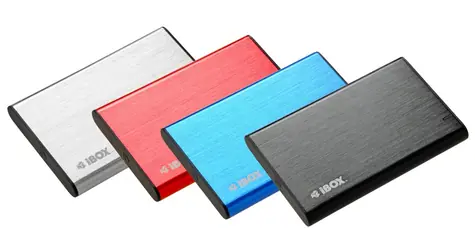 IBOX HD-05 červená / Externí box pro 2,5