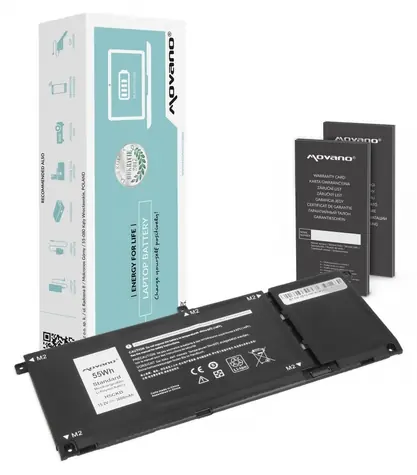 Dell Inspiron 5400, 5401, 5402, 5406, 5501, 5508 / Baterie pro notebook / H5CKD / 3600 mAh / 55 Wh