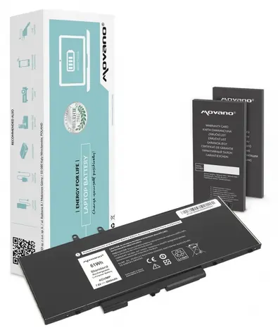 Baterie 4GVMP pro Dell Latitude 5400 a 5500 / Baterie pro notebook / 8000 mAh / 61 Wh