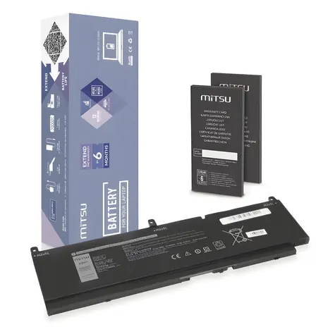 Baterie PKWVM pro Dell Precision 7550, 7560, 7760 / Baterie pro notebook / 7400 mAh / 84 Wh / 11,4V