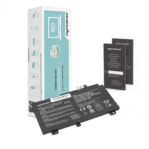 Baterie B31N1726 pro Asus FX504, FX505, FX80G / Baterie pro notebook / 3900 mAh / 44 Wh