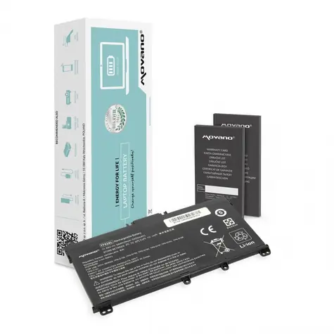 Baterie pro notebook HP Pavilion 14-BF, 14-BP, 15-CD (TF03XL) / Baterie pro notebook / 3400 mAh / 39 Wh