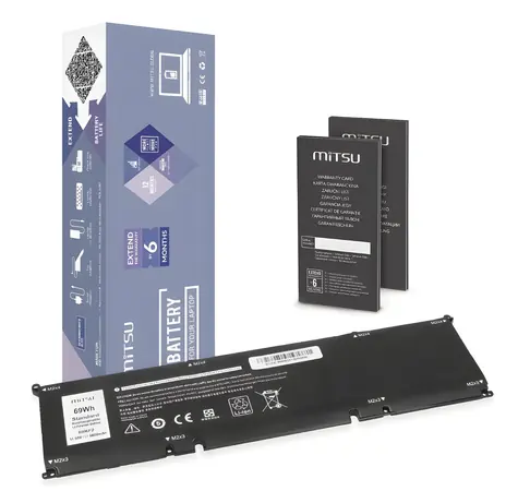 Baterie 69KF2 pro Dell Alienware M15/M17 (BC/DE-9500) / Baterie pro notebook / Precision 5550, XPS 9500/9510 / 6000 mAh