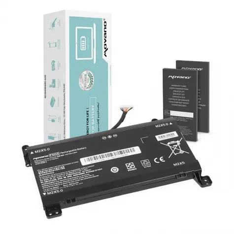 Baterie FM08 pro HP Omen 17-AN 12pin / Baterie pro notebook / 5973 mAh / 86 Wh