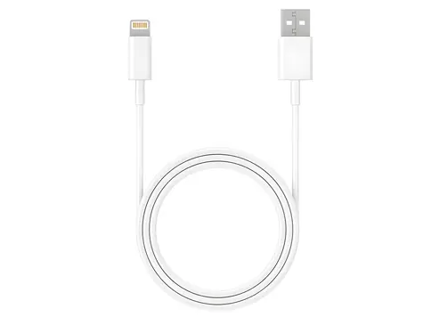 Datový kabel USB-A - Lightning 1m bílý / Kabel / USB 2.0 / pro iPhone