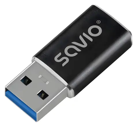 Adaptér USB-C (F) - USB-A (M) AK-81 / Adaptér / USB 3.1