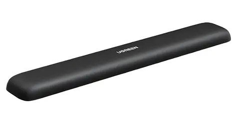 Ergonomická podložka pod klávesnici LP699 černá / Podložka pod klávesnici / ergonomický tvar