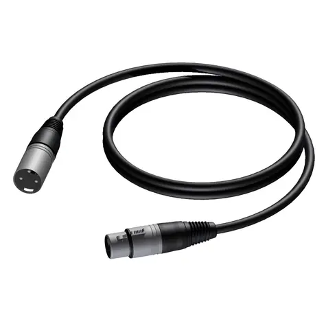 Procab CAB901/5 / Symetrický audio kabel / XLR (M) - XLR (F) / 5 m