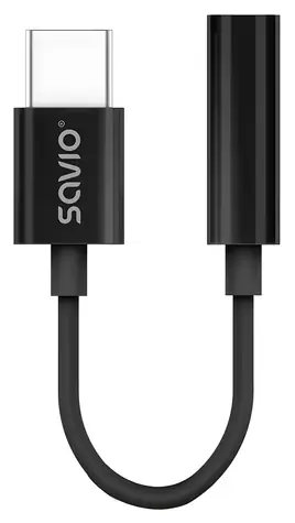 Adaptér USB-C - Jack 3,5mm AK-74 / Audio adaptér
