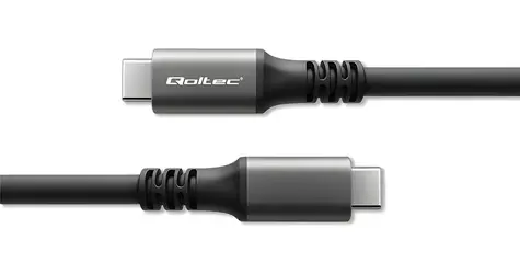 Kabel USB4 USB-C černá 1 m / Kabel USB-C / Thunderbolt 3/4 / 40 Gbps / PD 240 W