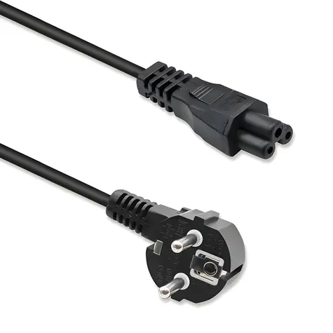 Napájecí kabel Schuko úhlový - IEC C5 1,5 m / Napájecí kabel / 3x1,0 mm2
