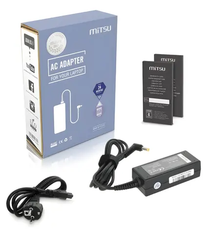 Napájecí adaptér pro notebooky Acer, Dell, Packard Bell 30W / 19V / 1,58A / 5,5x1,7 mm