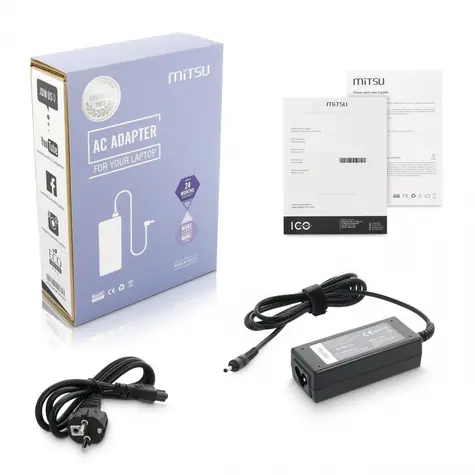 Napájecí adaptér pro notebooky Asus, Acer 45W / Napájecí adaptér / 19V / 2,37A / 3,0x1,1 mm