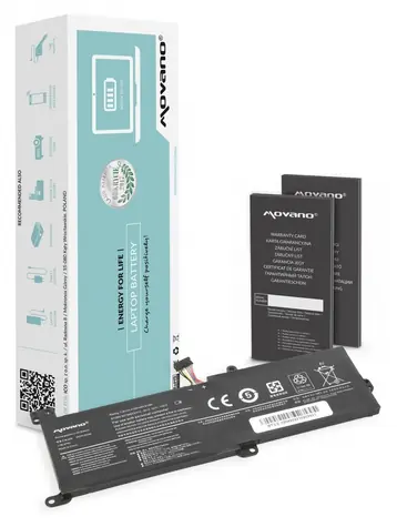 Baterie L16L2PB2 pro Lenovo IdeaPad 320 / Baterie pro notebook / 4100 mAh / 31 Wh