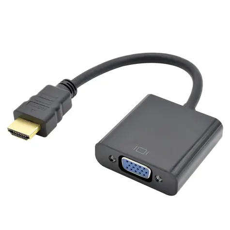 Adaptér HDMI (M) - VGA (F) 15 cm / Redukce