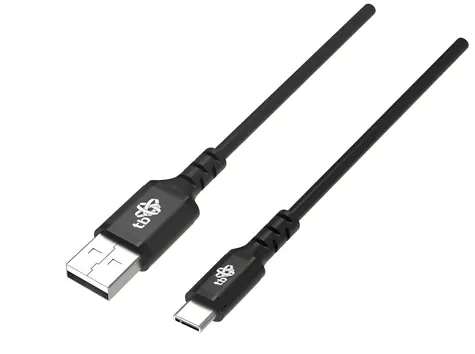 USB-C - USB-C černá / Kabel / silikonový / 1,5 m