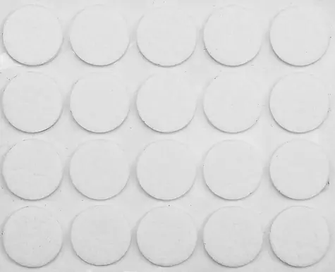 Vorel Samolepicí podložky pod nábytek 20 mm / Podložka pod nábytek / O 20 mm / 20 ks