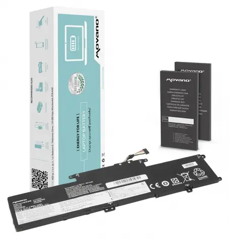 Baterie L17L3P53 pro Lenovo ThinkPad Yoga L380 & L390 / Baterie pro notebook / 3990 mAh / 44 Wh