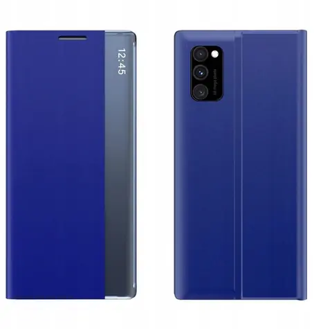 Hurtel New Sleep Case modrá / Flipové pouzdro / Xiaomi Redmi Note 11T 5G / se stojánkem