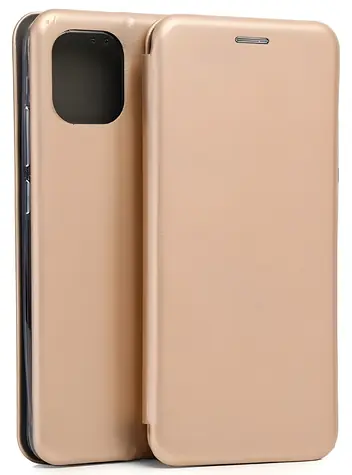 Beline Book Magnetic Xiaomi Redmi A2 zlatá / Pouzdro / Flip / Magnetické zavírání