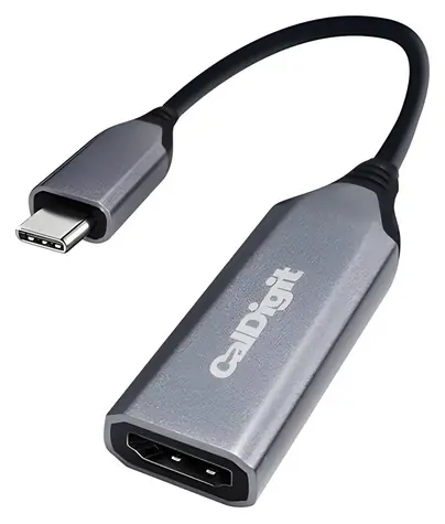 CalDigit USB-C na HDMI Space Gray / Adaptér / HDMI 2.1 / 8K HDR