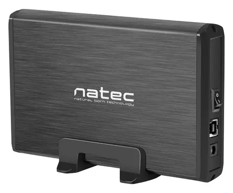 Natec Rhino černá / Externí box / 3,5