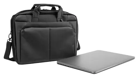 Natec Gazelle černá / Brašna na notebook / 15,6-16