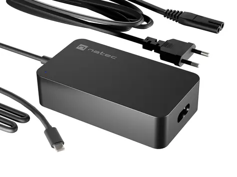 Natec Grayling GaN USB-C 65W / Napájecí adaptér / USB-C / 65 W / GaN