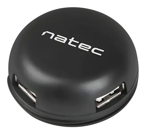 Natec Bumblebee černá / USB rozbočovač / 3x USB-A 2.0