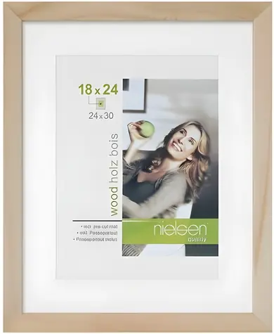 Nielsen Design Apollon přírodní / Fotorámeček / 24x30 cm / Dřevo