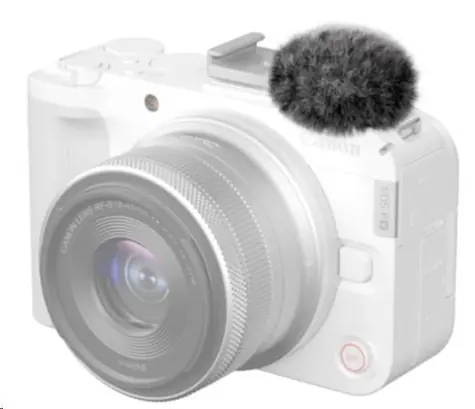 SmallRig Windscreen pro R50 V černý / Větrný kryt mikrofonu